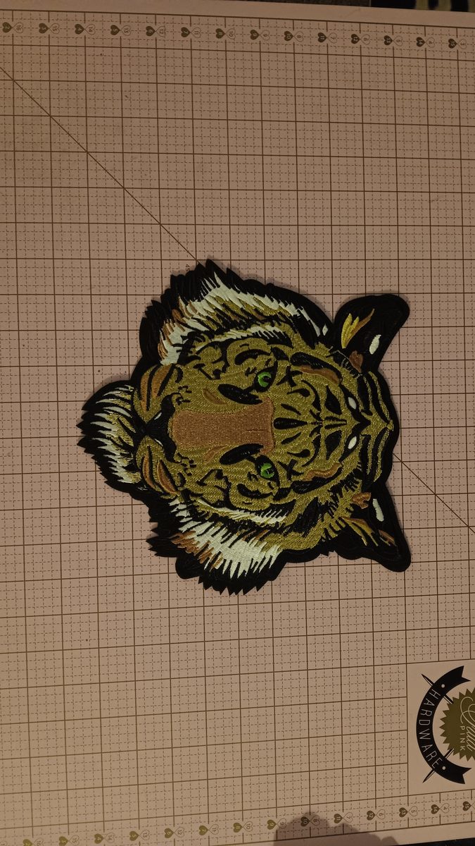 Tiger face patch